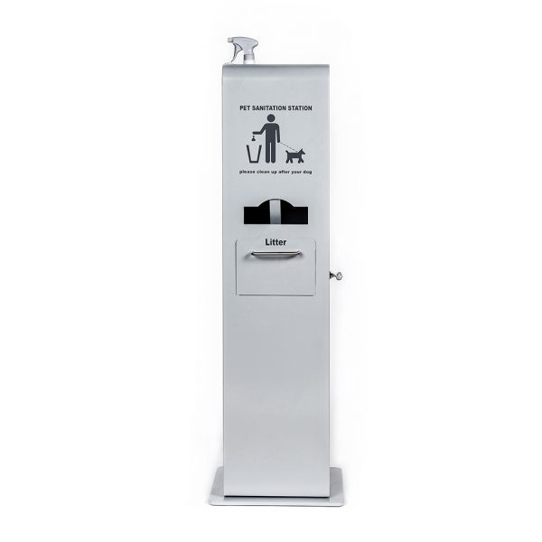 Keep it clean with our indoor pet waste station