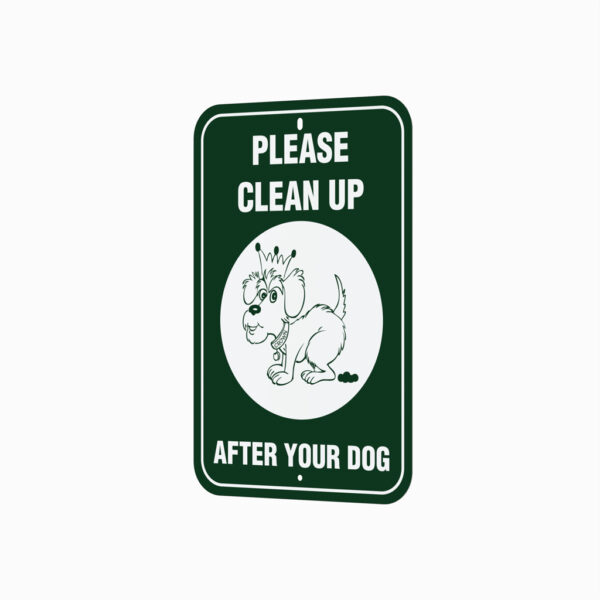 new poopy pouch sign